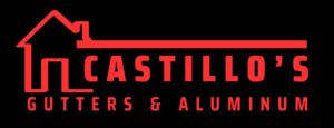 castillo's gutter and aluminum logo